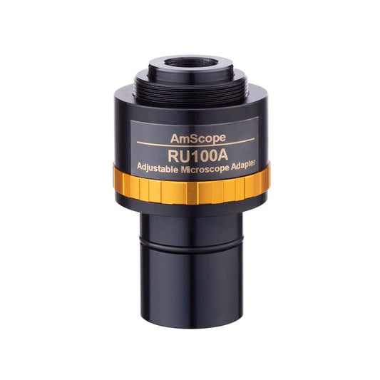 .1X Adjustable C-mount Relay Lens for Microscope Cameras