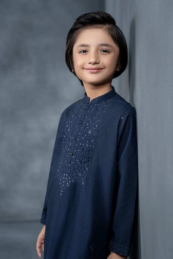 2 Piece Blended Khaddar Suit