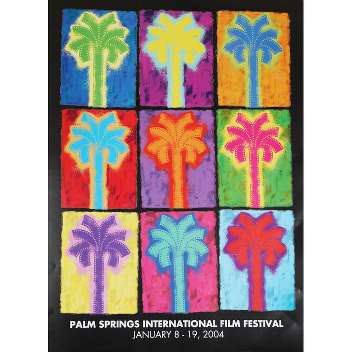 2004 Palm Springs International Film Festival Poster - Pop Art - Destination PSP