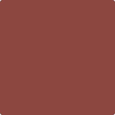 2005-20: Hot Apple Spice  a paint color by Benjamin Moore avaiable at Clement's Paint in Austin, TX.