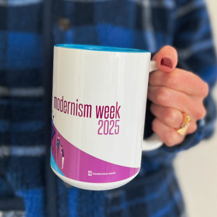 2025 Modernism Week by Shag Mug - 20th Anniversary Poster - Destination PSP