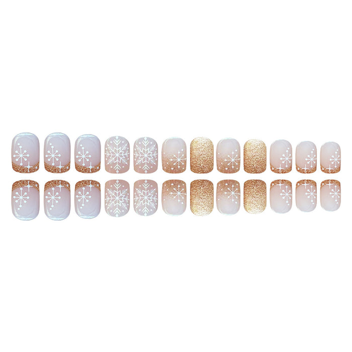 24pcs/Set Press On Nails JB972