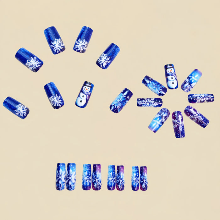 24pcs/Set Press On Nails Y1194