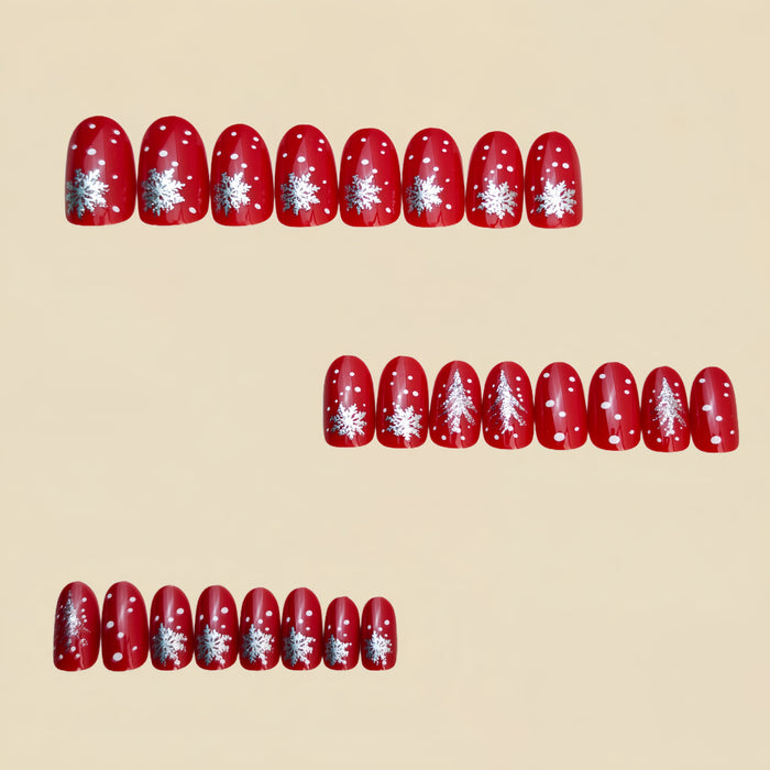 24pcs/Set Press On Nails Y1266