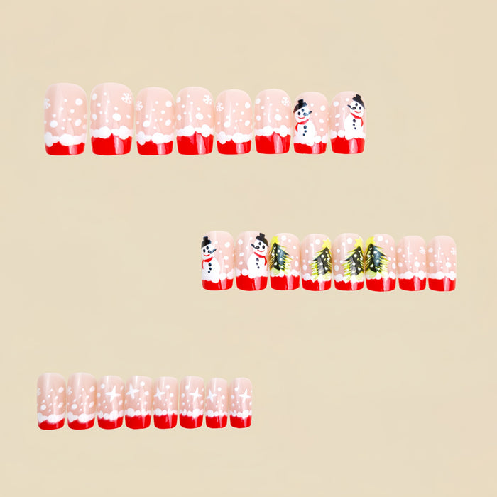 24pcs/Set Press On Nails Y1279