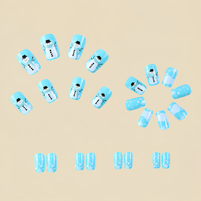 24pcs/Set Press On Nails Y275