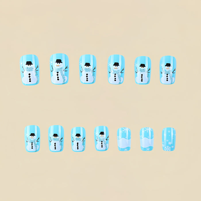 24pcs/Set Press On Nails Y275