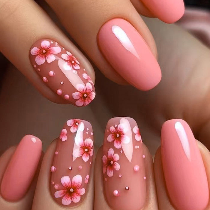24pcs/Set Press On Nails