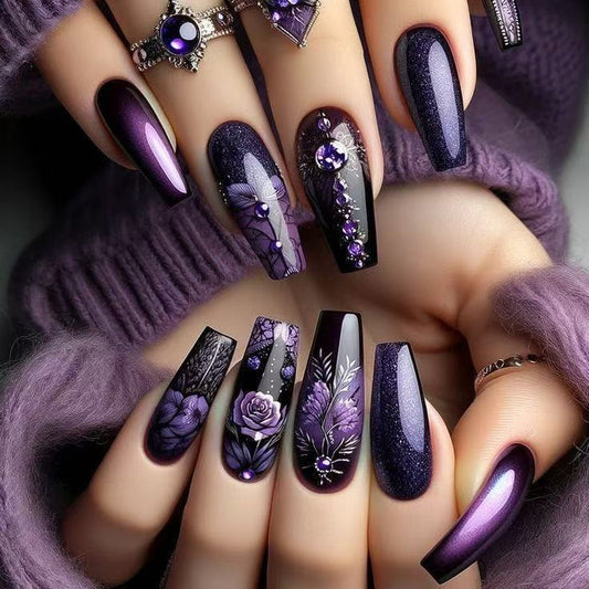 24pcs/Set Press On Nails