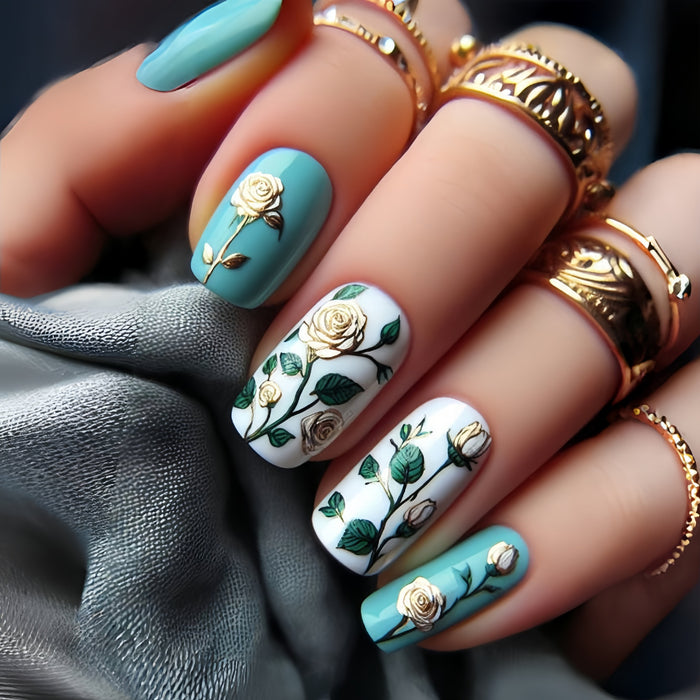 24pcs/Set Press On Nails