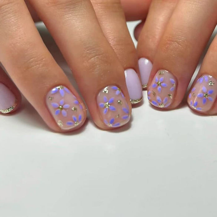 24pcs/Set Press On Nails