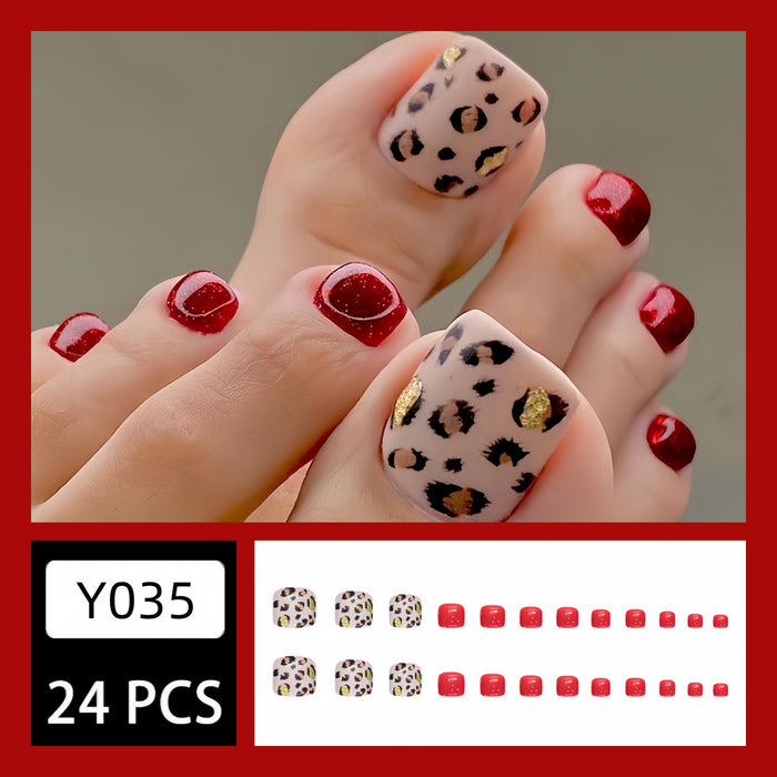 24pcs/Set Press On Nails
