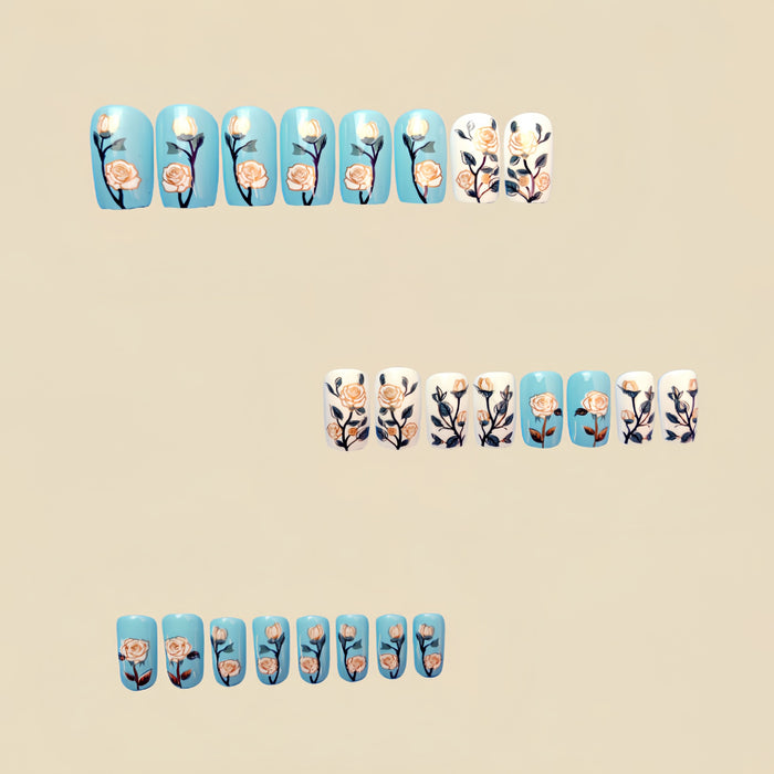 24pcs/Set Press On Nails