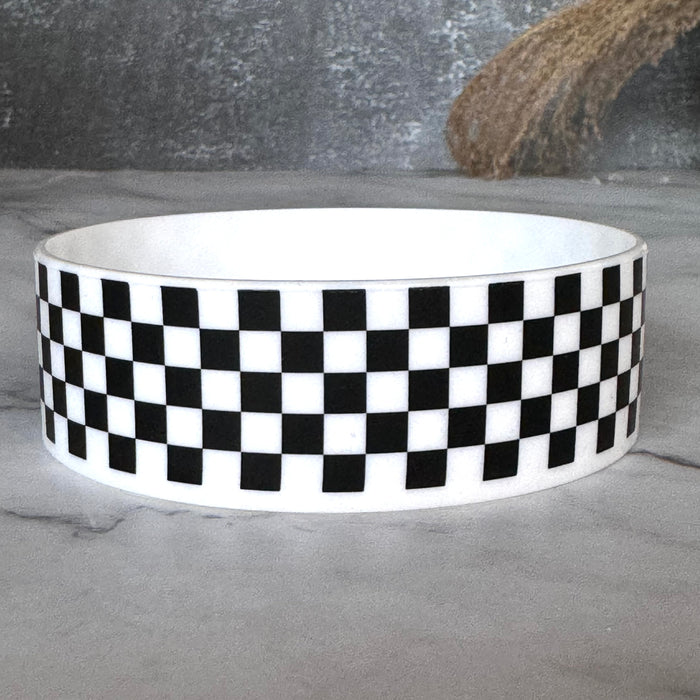 BLACK & WHITE CHECKERS 50oz Bertha Boot for Simple Modern s -