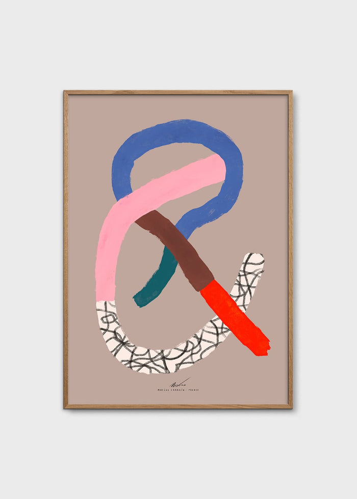 Abstract Typography by Matías Larraín