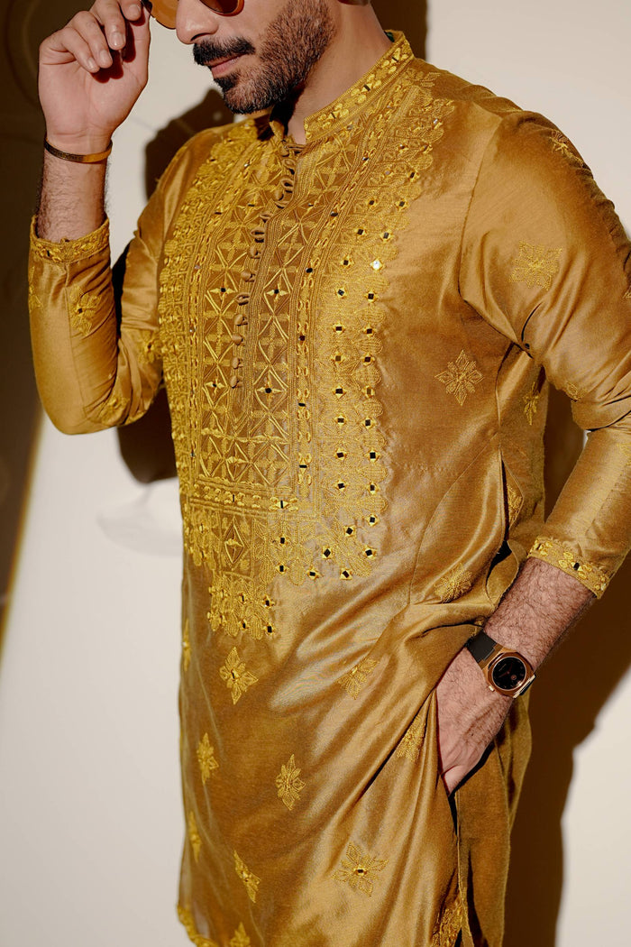 AINA - KAARI MUSTARD KURTA PAJAMA