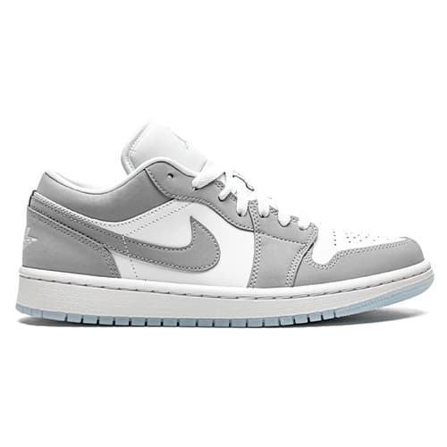 Air Jordan 1 Low White and Grey