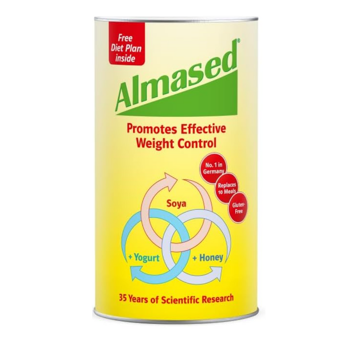 Almased - Soya, Yogurt and Honey Meal Replacement for Weight Control Powder 500 g (T)