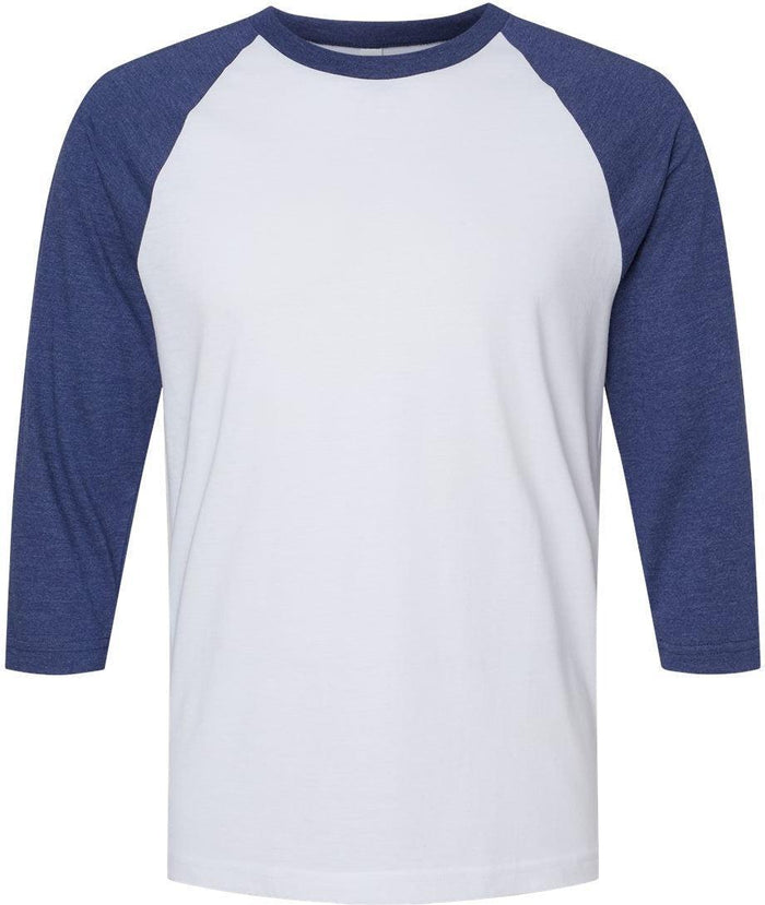 White/Heather Indigo / S