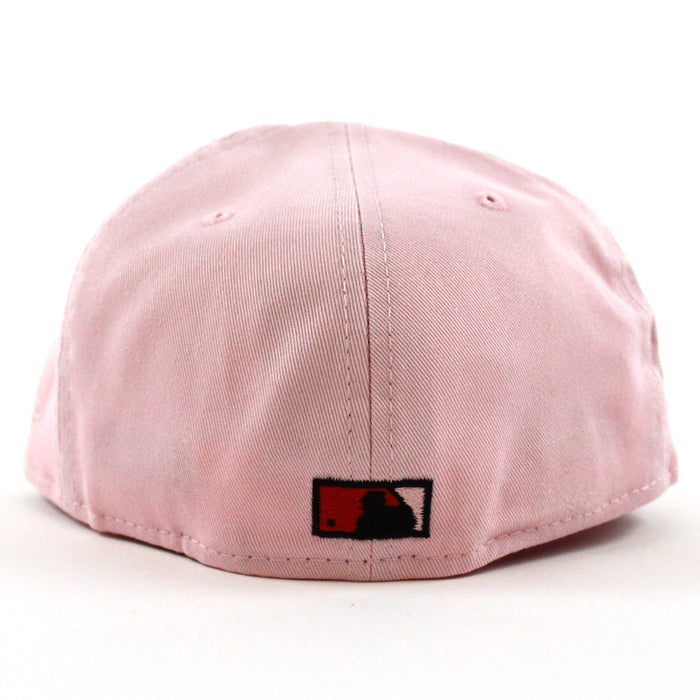 Anaheim Angels 1989 All-Star Game New Era 59Fifty Fitted Hat (GITD Pink Black Visor Grey Under Brim)