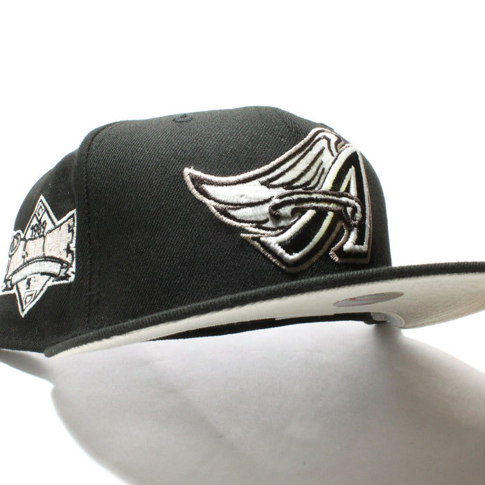 Anaheim Angels 1989 All-Star Game New Era 59Fifty Fitted Hat (Glow in the Dark Black Stone Under Brim)