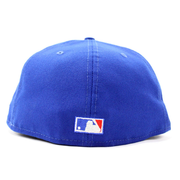 Anaheim Angels 50th Anniversary New Era 59Fifty Fitted Hat (Glow in the Dark Blue Sky Blue Under Brim)