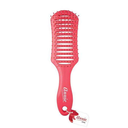 Annie Pastel Vent Brush, Ball-Tipped Bristles, Pink