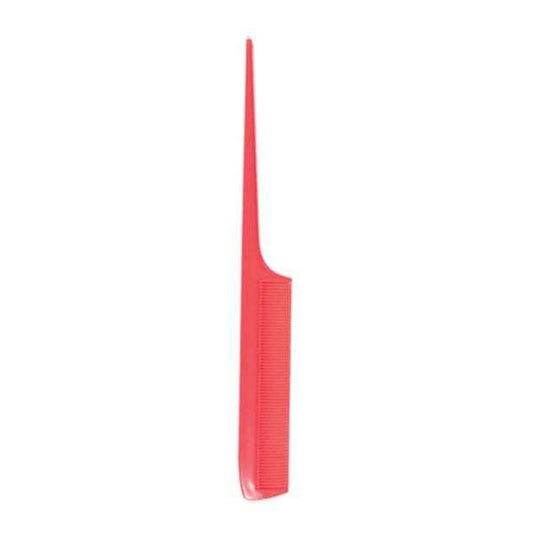 Annie Rat Tail Comb, 12 Count Bulk Set, Red