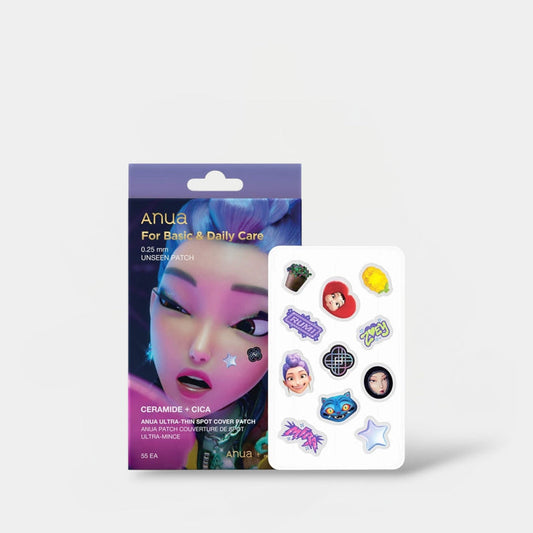 Anua KPOP Demon Hunter Ultra-Thin Spot Cover Patch (55 Patches) رقعة غطاء أنوا كيبوب ديمون هانتر فائقة الرقة - Princess Cosmetics Qatar