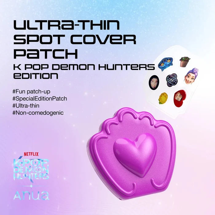 Anua KPOP Demon Hunter Ultra-Thin Spot Cover Patch (55 Patches) رقعة غطاء أنوا كيبوب ديمون هانتر فائقة الرقة - Princess Cosmetics Qatar