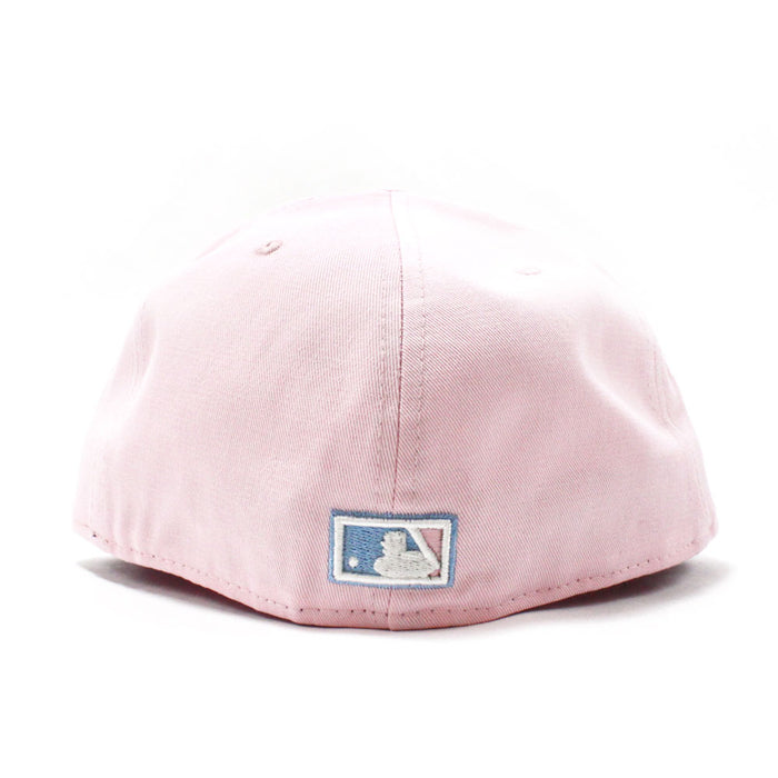 Arizona Diamondbacks 1998 INAUGURAL SEASON New Era 59Fifty Fitted Hat (D Logo Pink Blue Under Brim)