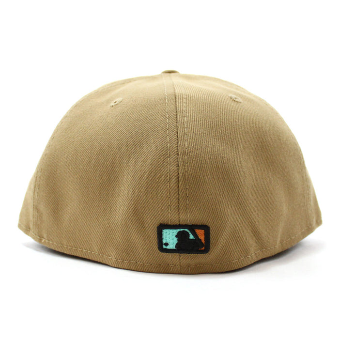 Arizona Diamondbacks New Era 59Fifty Fitted Hat (Glow in the Dark Khaki Rust Under Brim)