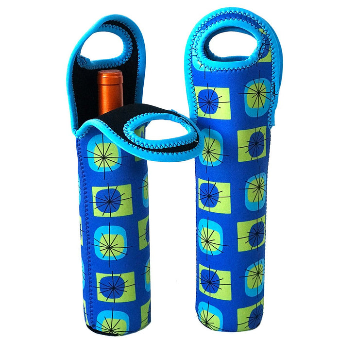 Atomic Design Wine Bag Tote - Blue - Destination PSP