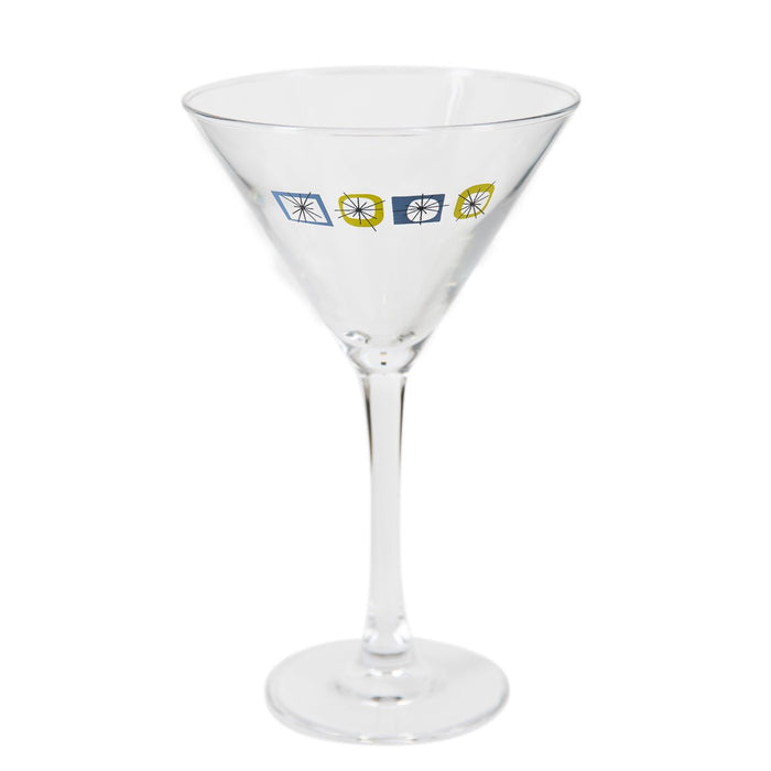 Atomic Martini Glass - Blue Green - Destination PSP
