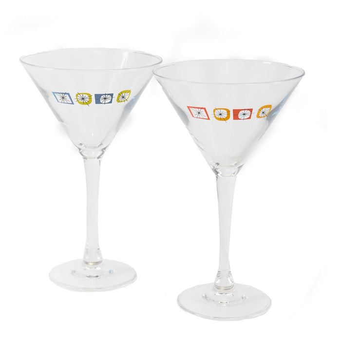 Atomic Martini Glass - Blue Green - Destination PSP