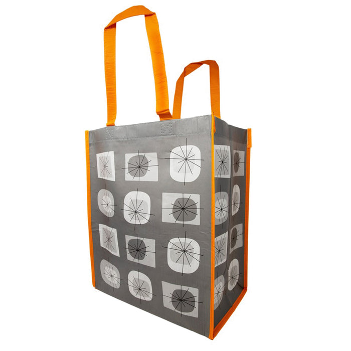 Atomic Recycled Reusable Recyclable Shopping Bag / Tote - Gray - Destination PSP
