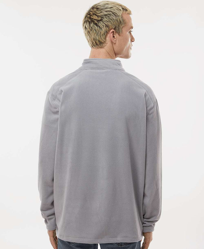 no-logo Augusta Eco Revive Micro-Lite Fleece Quarter-Zip Pullover-Augusta-Thread Logic