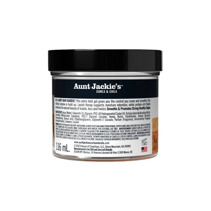 Aunt Jackie's Biotin Smooth + Swirl Edge Gel 4oz