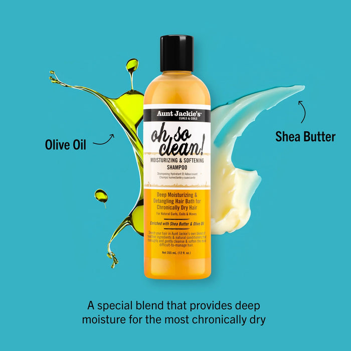 Aunt Jackie's Oh So Clean! Shampoo 12oz