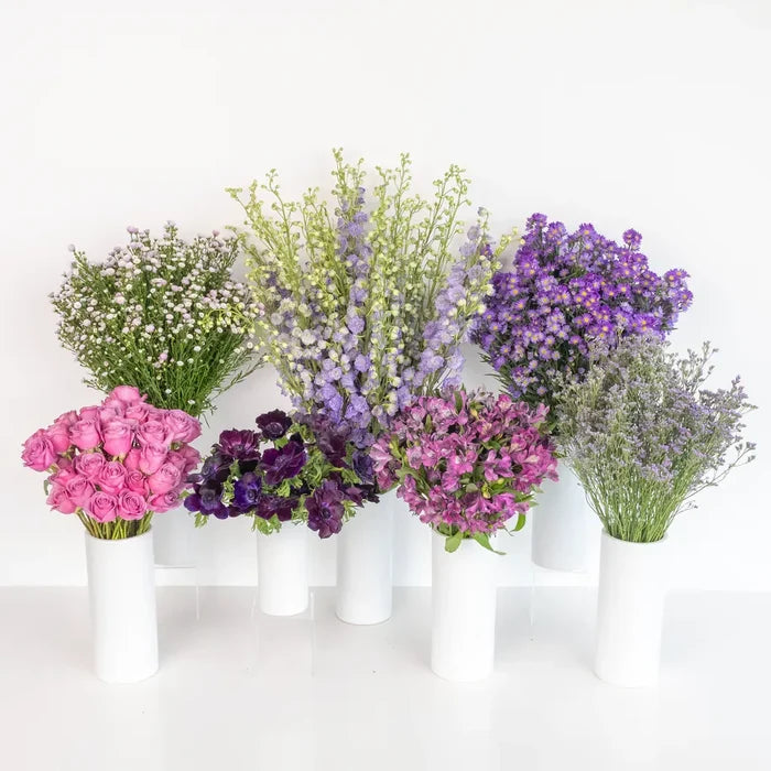 Aura Indigo Diy Flower Kit Close Up - Image