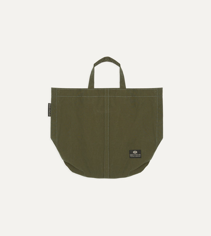 Bag’n’Noun Olive Nylon Market Tote Bag