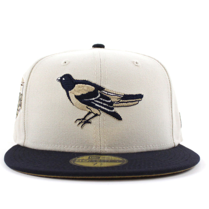 Baltimore Orioles 1992 All-Star Game 59Fifty New Era Fitted Hat (GITD Stone Navy Khaki Under Brim)