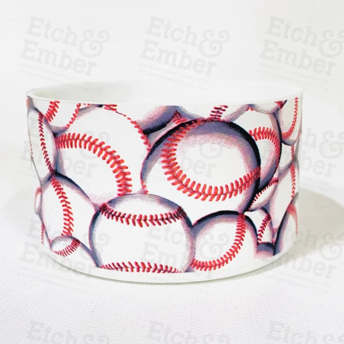 Baseballs Tumbler Boot -Fits 20-40Oz