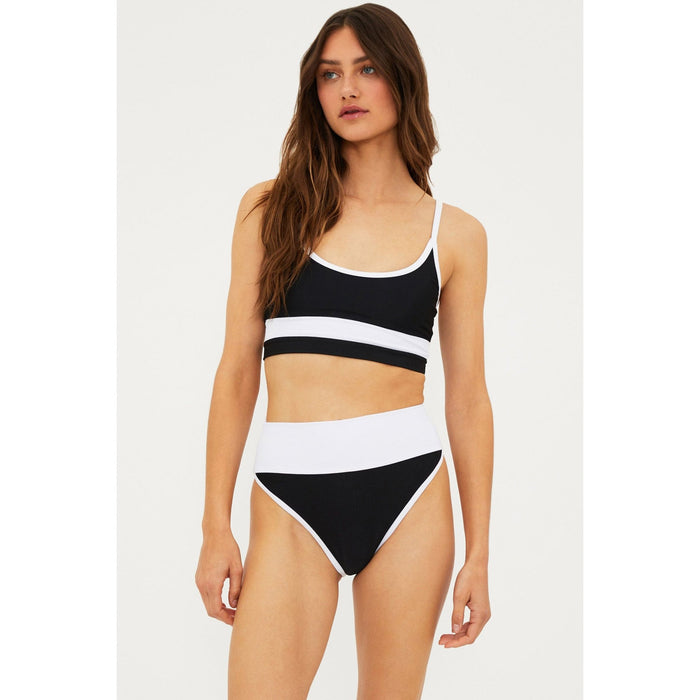 Beach Riot Emmy Bottom Black & White - Destination PSP