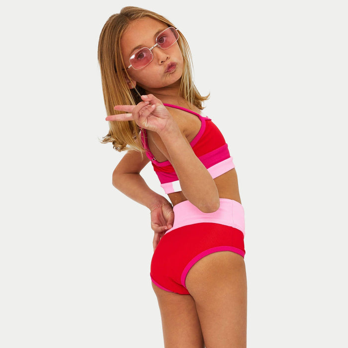 Beach Riot Little Eva & Emmie Swimsuit - Gumdrop Colorblock - Destination PSP