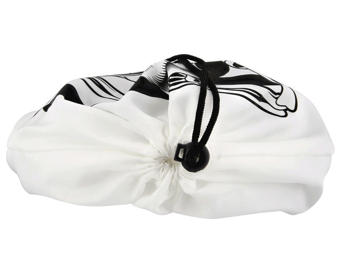 White Beard Grooming Cape - Side