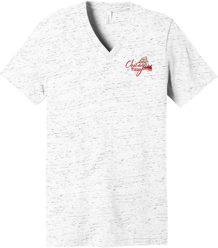 no-logo Bella+Canvas Unisex Textured Jersey V-Neck Tee-Regular-Bella&Canvas-Thread Logic