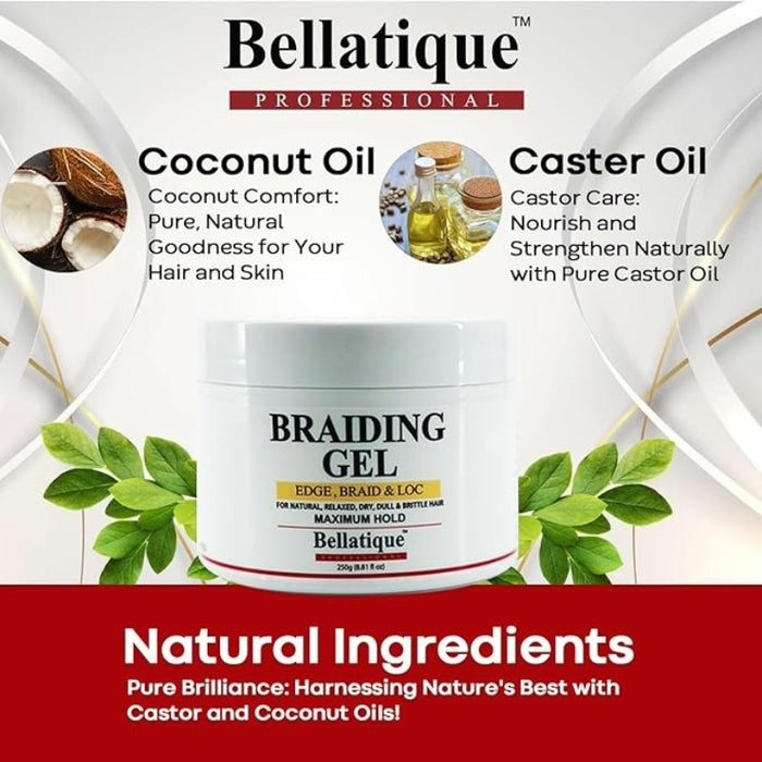 Bellatique Braiding Gel 8.8oz