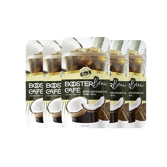 Bio-E Coconut American Coffee Bag Instant Coffee 150ml - myernk