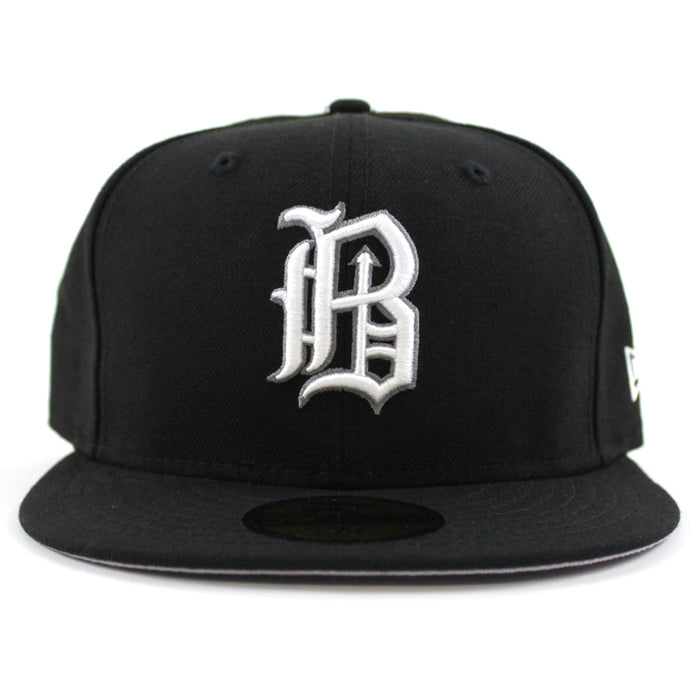Birmingham Barons New Era 59Fifty Fitted Hat V3 (AIR JORDAN IX BARONS GRAY UNDER BRIM)